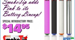 SmokeTip Pink Battery Sale!